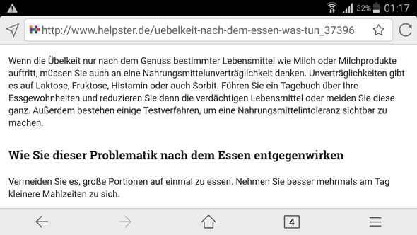 - (Übelkeit, unwohlsein)