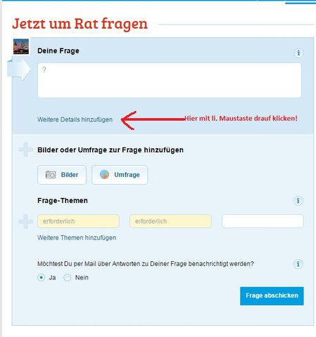 Hier alles Relevante eintragen - (Füße, Knie, Bewegung)