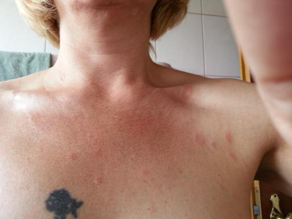 Bei mir der kleine Umfang der Brust