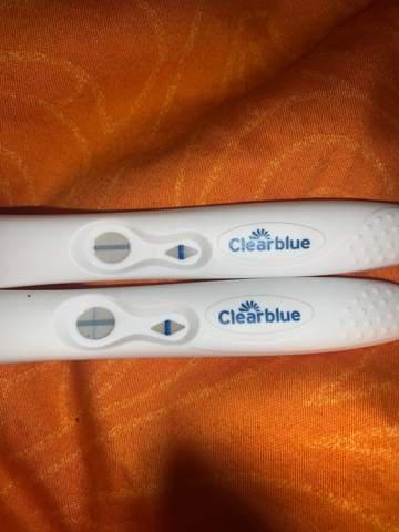 Negativer schwangerschaftstest clearblue