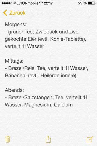 Das wär der Plan - (Ernährung, Durchfall, Verdauung)