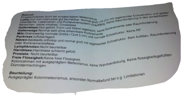 befund - (Blutwerte, Befund, Blutbild)