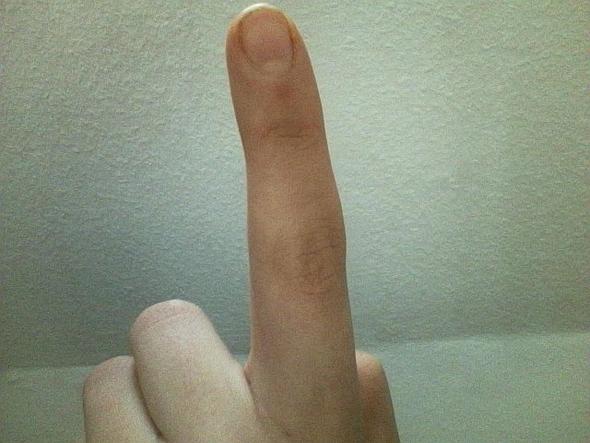 Mein Finger - (Hand, Finger)
