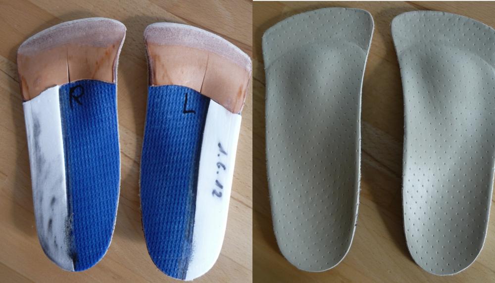 orthopädische Einlagen (Orthopädie, Sanitätshaus, Eigenanteil)